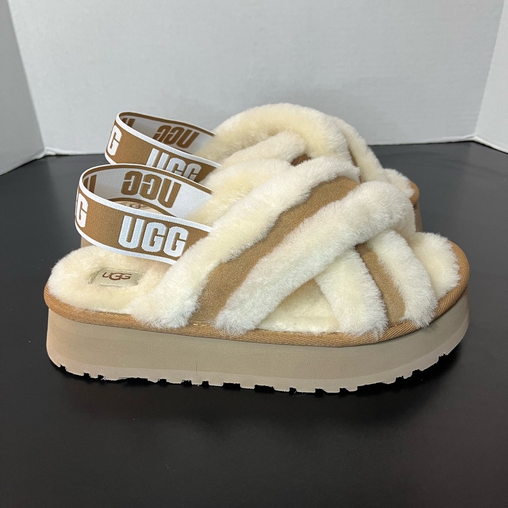 Womens UGG disco cross slide